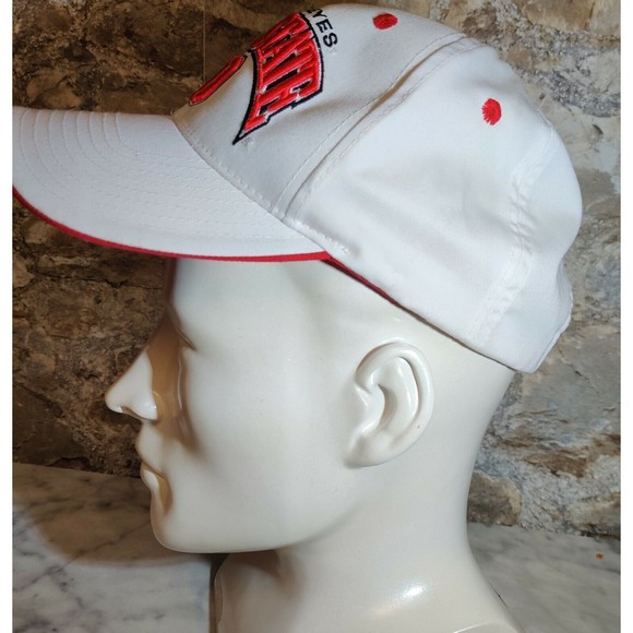 Ohio State Buckeyes Hat Cap Top Of The World White Red Adult Adjustable OSU - Picture 2 of 9